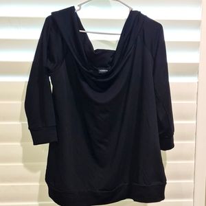 TORRID Size 2, 3/4 sleeves off shoulders sweater